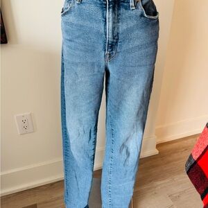 Good American Classic Blue Boot Cut Jeans
